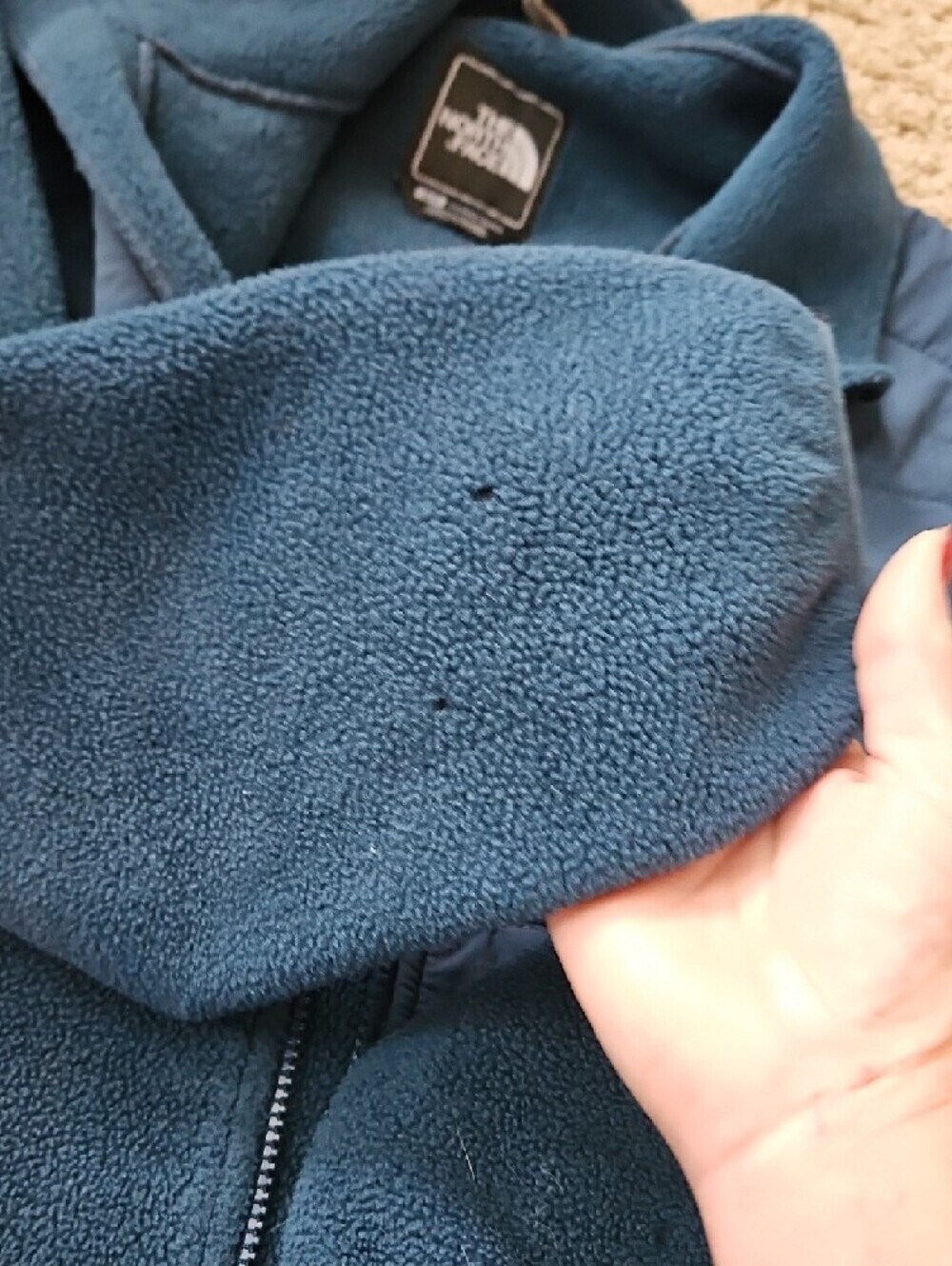 The North Face Women's Denali Fleece Jacket- Navy - Picture 10 of 10